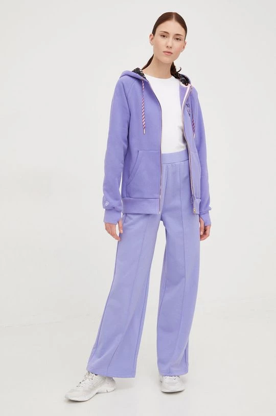 Γυναικεία Με φερμουάρ Μπλούζα Femi Stories Ini μοβ, με κουκούλα 3 Γυναικεία Με φερμουάρ Μπλούζα Femi Stories Ini μοβ, με κουκούλα - Image 2