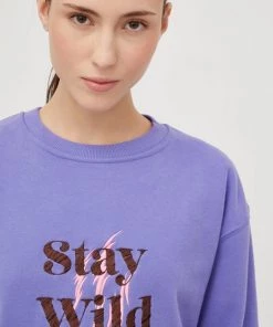 Γυναικεία Χωρίς φερμουάρ Μπλούζα Femi Stories Lavi μοβ -Femi Stories Εκπτώσεις unnamed file 101