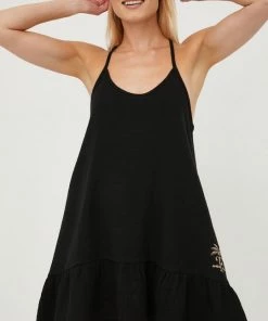 Γυναικεία Φορέματα Βαμβακερό φόρεμα Femi Stories μαύρο -Femi Stories Εκπτώσεις unnamed file 1034