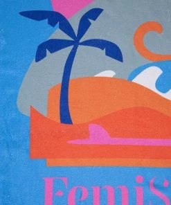 Γυναικεία Πετσέτες Πετσέτα Femi Stories μπλε -Femi Stories Εκπτώσεις unnamed file 1049