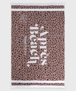 Γυναικεία Πετσέτες Πετσέτα Femi Stories καφέ