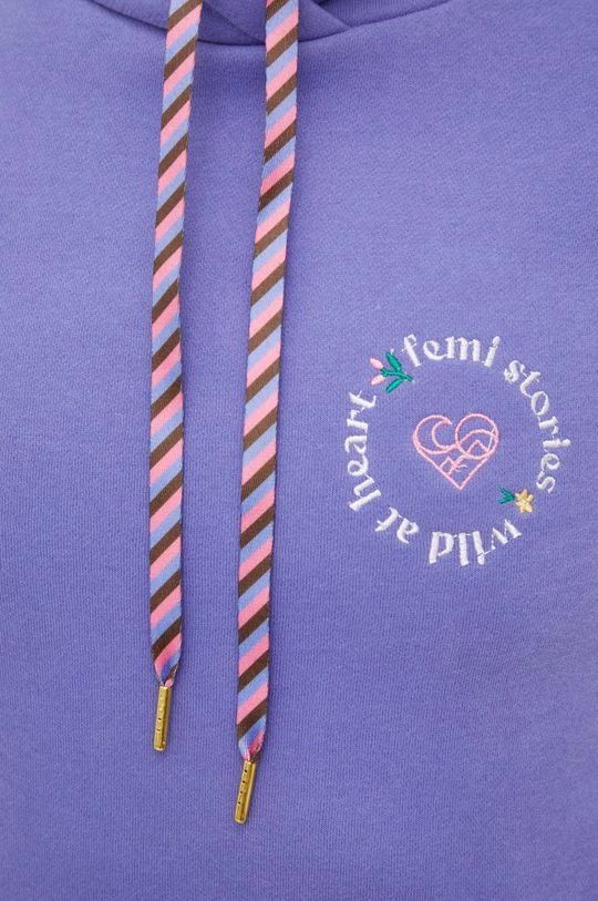 Γυναικεία Χωρίς φερμουάρ Μπλούζα Femi Stories Tomma μοβ, με κουκούλα 6 Γυναικεία Χωρίς φερμουάρ Μπλούζα Femi Stories Tomma μοβ, με κουκούλα - Image 4