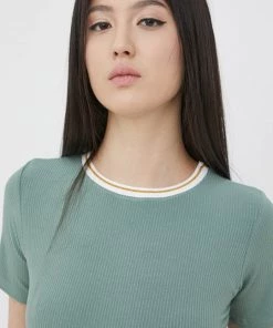 Γυναικεία Κοντομάνικο Μπλουζάκι Femi Stories πράσινο -Femi Stories Εκπτώσεις unnamed file 1069