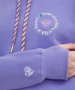 Γυναικεία Χωρίς φερμουάρ Μπλούζα Femi Stories Tomma μοβ, με κουκούλα 11 Γυναικεία Χωρίς φερμουάρ Μπλούζα Femi Stories Tomma μοβ, με κουκούλα -Femi Stories Εκπτώσεις unnamed file 107