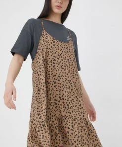 Γυναικεία Φορέματα Φόρεμα Femi Stories καφέ