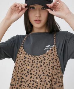 Γυναικεία Φορέματα Φόρεμα Femi Stories καφέ -Femi Stories Εκπτώσεις unnamed file 1082