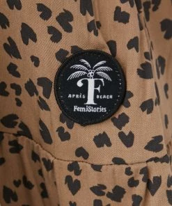 Γυναικεία Φορέματα Φόρεμα Femi Stories καφέ -Femi Stories Εκπτώσεις unnamed file 1083