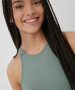 Γυναικεία Αμάνικος Top Femi Stories χρώμα: τιρκουάζ -Femi Stories Εκπτώσεις unnamed file 1090