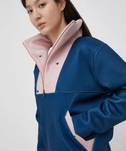 Γυναικεία Χωρίς φερμουάρ Μπλούζα Femi Stories χρώμα: τιρκουάζ