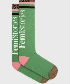 Γυναικεία Κάλτσες Femi Stories χρώμα: μπεζ