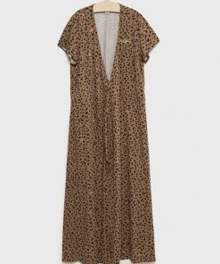 Γυναικεία Φορέματα Φόρεμα Femi Stories καφέ