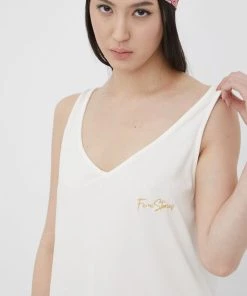 Γυναικεία Αμάνικος Top Femi Stories μπεζ -Femi Stories Εκπτώσεις unnamed file 1134