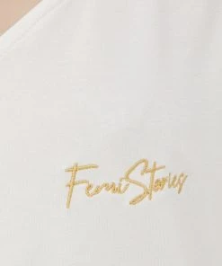 Γυναικεία Αμάνικος Top Femi Stories μπεζ -Femi Stories Εκπτώσεις unnamed file 1135
