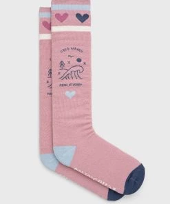 Γυναικεία Κάλτσες Femi Stories χρώμα: ροζ