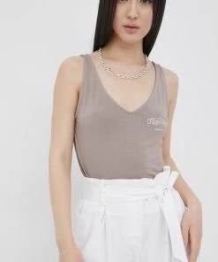 Γυναικεία Αμάνικος Top Femi Stories πράσινο -Femi Stories Εκπτώσεις unnamed file 1177