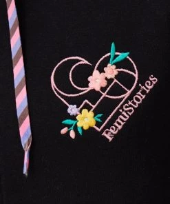 Γυναικεία Με φερμουάρ Μπλούζα Femi Stories Tito μαύρο, με κουκούλα 13 Γυναικεία Με φερμουάρ Μπλούζα Femi Stories Tito μαύρο, με κουκούλα -Femi Stories Εκπτώσεις unnamed file 123