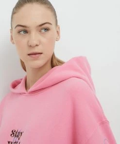 Γυναικεία Χωρίς φερμουάρ Μπλούζα Femi Stories ροζ, με κουκούλα -Femi Stories Εκπτώσεις unnamed file 146