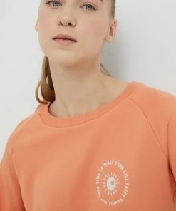 Γυναικεία Χωρίς φερμουάρ Βαμβακερή μπλούζα Femi Stories χρώμα: πορτοκαλί, -Femi Stories Εκπτώσεις unnamed file 156