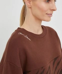 Γυναικεία Χωρίς φερμουάρ Μπλούζα Femi Stories καφέ, -Femi Stories Εκπτώσεις unnamed file 204