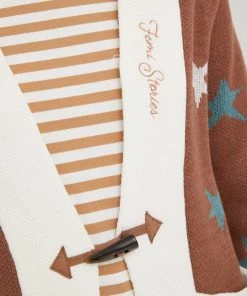 Γυναικεία Με φερμουάρ Πλεκτή ζακέτα Femi Stories Gilla καφέ -Femi Stories Εκπτώσεις unnamed file 216