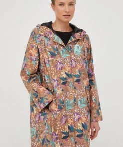 Femi Stories Εκπτώσεις 28 Γυναικεία Μακριά μπουφάν Μπουφάν Femi Stories Rachel καφέ