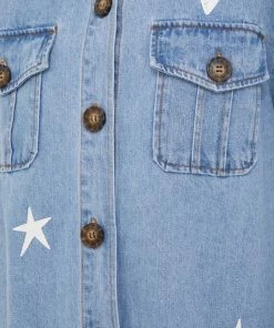 Γυναικεία Πουκάμισα Τζιν πουκάμισο Femi Stories Linsy Τζιν πουκάμισο Femi Stories Linsy χάλυβα μπλε -Femi Stories Εκπτώσεις unnamed file 231