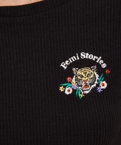 Γυναικεία Μακρυμάνικο Longsleeve Femi Stories Moe μαύρο -Femi Stories Εκπτώσεις unnamed file 236