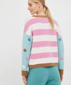 Γυναικεία Με φερμουάρ Ζακέτα από μίγμα μαλλιού Femi Stories πολύχρωμο -Femi Stories Εκπτώσεις unnamed file 24