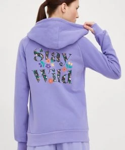 Femi Stories Εκπτώσεις 38 Γυναικεία Με φερμουάρ Μπλούζα Femi Stories Ini μοβ, με κουκούλα