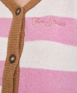 Γυναικεία Με φερμουάρ Ζακέτα από μίγμα μαλλιού Femi Stories πολύχρωμο -Femi Stories Εκπτώσεις unnamed file 26