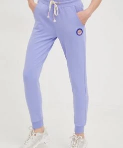 Γυναικεία Παντελόνια φόρμας Παντελόνι φόρμας Femi Stories Servi μοβ