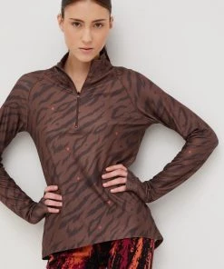 Γυναικεία Λειτουργικά εσώρουχα Λειτουργικό μακρυμάνικο πουκάμισο Femi Stories Lotta καφέ