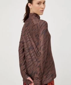 Γυναικεία Λειτουργικά εσώρουχα Λειτουργικό μακρυμάνικο πουκάμισο Femi Stories Lotta καφέ -Femi Stories Εκπτώσεις unnamed file 274