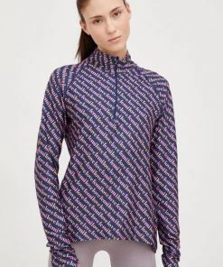 Γυναικεία Λειτουργικά εσώρουχα Λειτουργικό μακρυμάνικο πουκάμισο Femi Stories ναυτικό μπλε