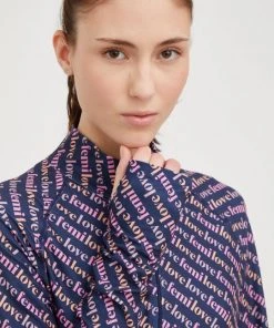 Γυναικεία Λειτουργικά εσώρουχα Λειτουργικό μακρυμάνικο πουκάμισο Femi Stories ναυτικό μπλε -Femi Stories Εκπτώσεις unnamed file 294