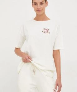 Γυναικεία Κοντομάνικο Βαμβακερό μπλουζάκι Femi Stories μπεζ 9 Γυναικεία Κοντομάνικο Βαμβακερό μπλουζάκι Femi Stories μπεζ -Femi Stories Εκπτώσεις unnamed file 309