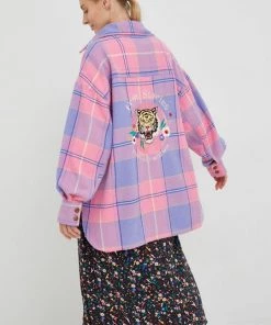 Γυναικεία Κοντά μπουφάν Μπουφάν Femi Stories ροζ,