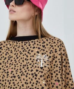 Γυναικεία Χωρίς φερμουάρ Μπλούζα Femi Stories καφέ