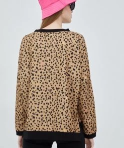 Γυναικεία Χωρίς φερμουάρ Μπλούζα Femi Stories καφέ -Femi Stories Εκπτώσεις unnamed file 343