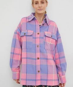 Γυναικεία Κοντά μπουφάν Μπουφάν Femi Stories ροζ, -Femi Stories Εκπτώσεις unnamed file 35