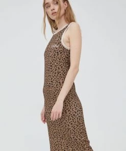 Γυναικεία Φορέματα Φόρεμα Femi Stories καφέ,