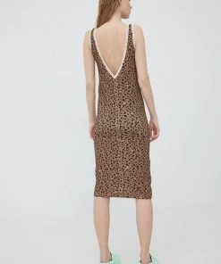 Γυναικεία Φορέματα Φόρεμα Femi Stories καφέ, -Femi Stories Εκπτώσεις unnamed file 353