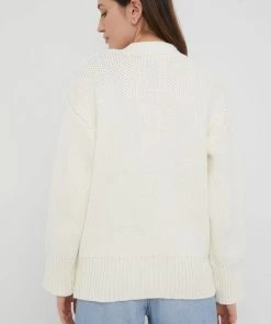 Γυναικεία Με φερμουάρ Πλεκτή ζακέτα Femi Stories χρώμα: μπεζ -Femi Stories Εκπτώσεις unnamed file 379