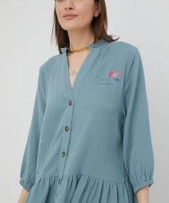 Γυναικεία Φορέματα Βαμβακερό φόρεμα Femi Stories μπλε -Femi Stories Εκπτώσεις unnamed file 391