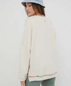 Γυναικεία Χωρίς φερμουάρ Βαμβακερή μπλούζα Femi Stories χρώμα: μπεζ -Femi Stories Εκπτώσεις unnamed file 417