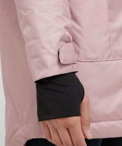 Γυναικεία Μακριά μπουφάν Μπουφάν Femi Stories ροζ -Femi Stories Εκπτώσεις unnamed file 446