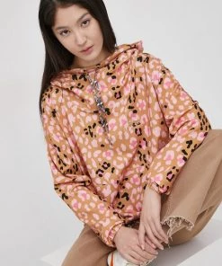 Γυναικεία Χωρίς φερμουάρ Μπλούζα Femi Stories χρώμα: καφέ