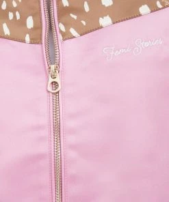 Γυναικεία Κοντά μπουφάν Μπουφάν Bomber Femi Stories Hana χρώμα: ροζ -Femi Stories Εκπτώσεις unnamed file 512