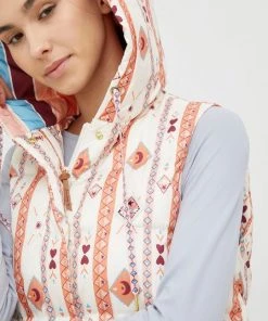 Γυναικεία Γιλέκα Αμάνικο μπουφάν Femi Stories Jasmin μπεζ -Femi Stories Εκπτώσεις unnamed file 523