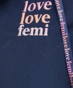 Γυναικεία Κοντά μπουφάν Μπουφάν Femi Stories Brenda ναυτικό μπλε -Femi Stories Εκπτώσεις unnamed file 530